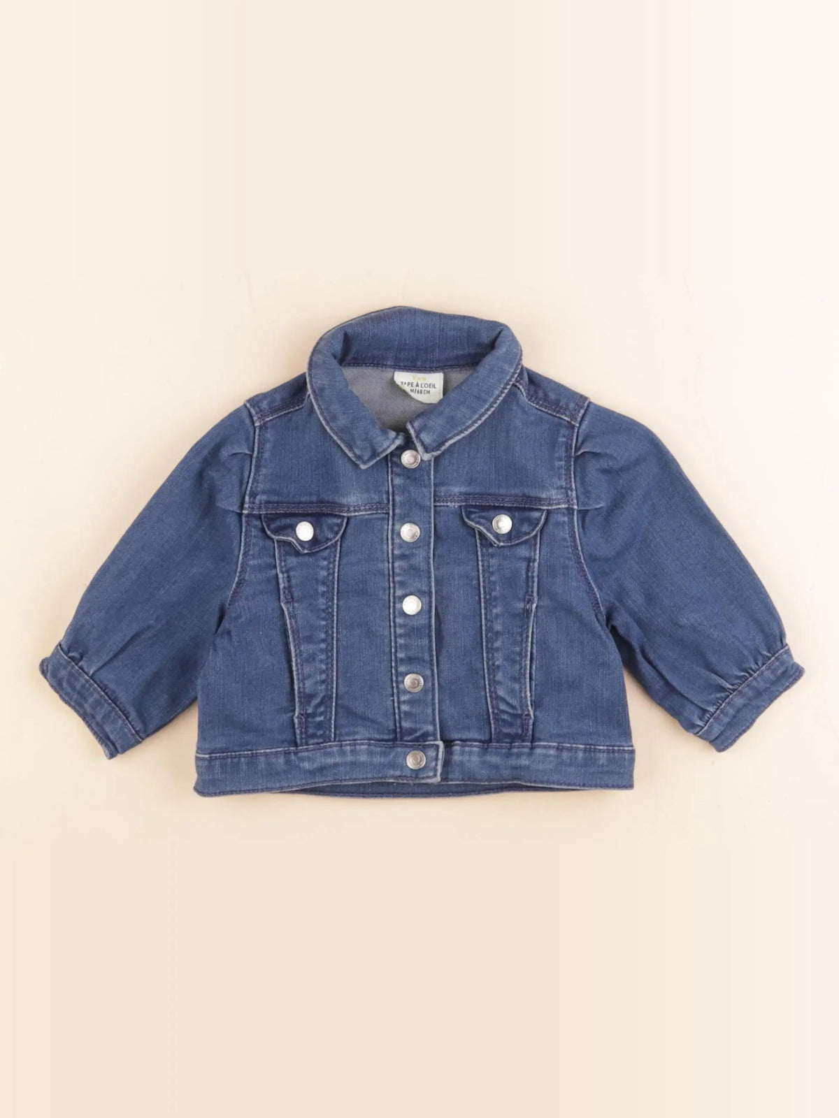 Tape à l'oeil - veste bleu - 6 mois