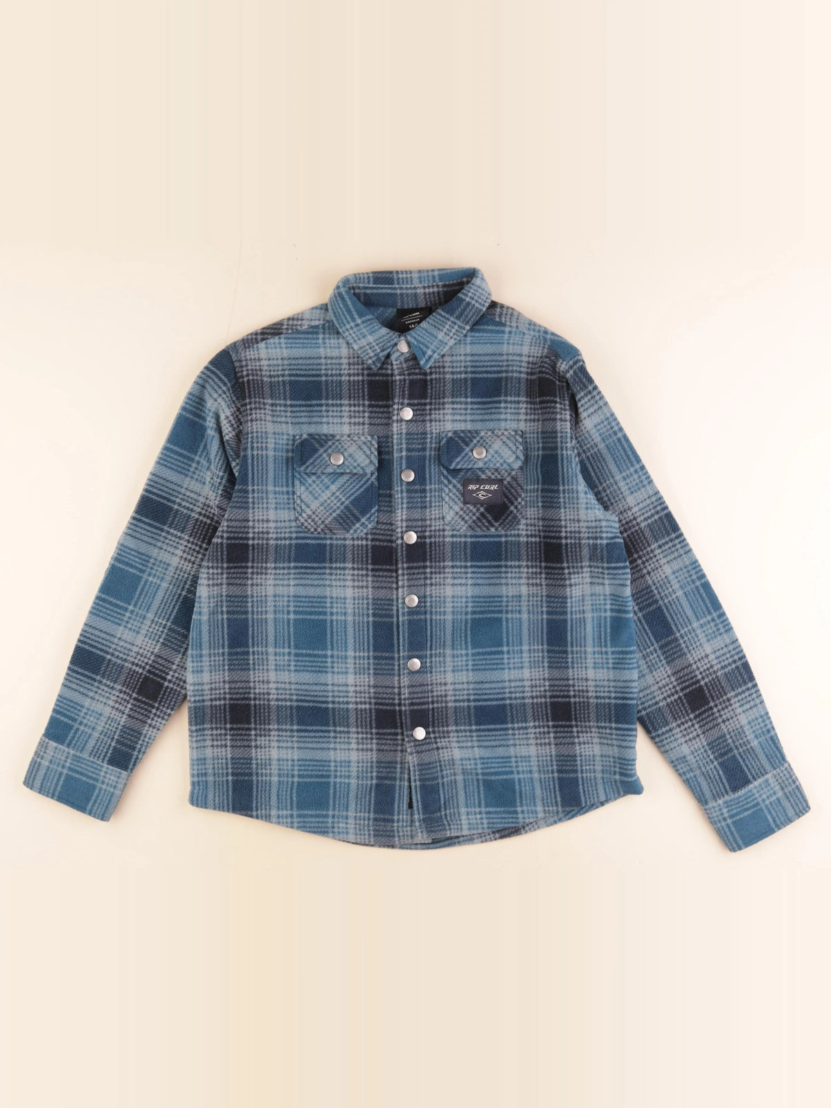 Rip curl - sur-chemise bleu - 14 ans