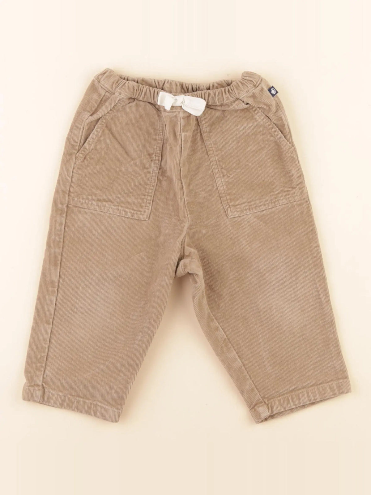 Petit Bateau - pantalon marron - 18 mois