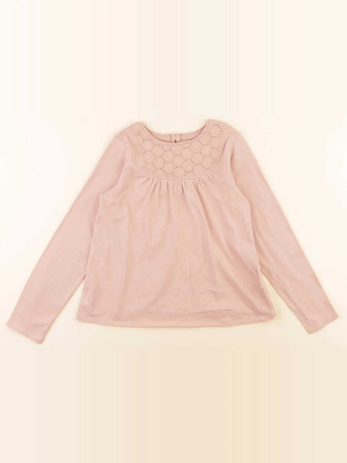 Vertbaudet - tee-shirt rose - 8 ans
