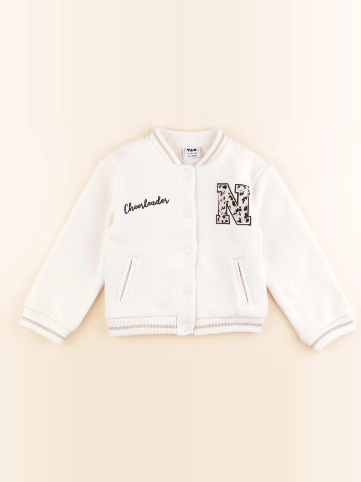 Tape à l'oeil - sweat blanc - 3 ans