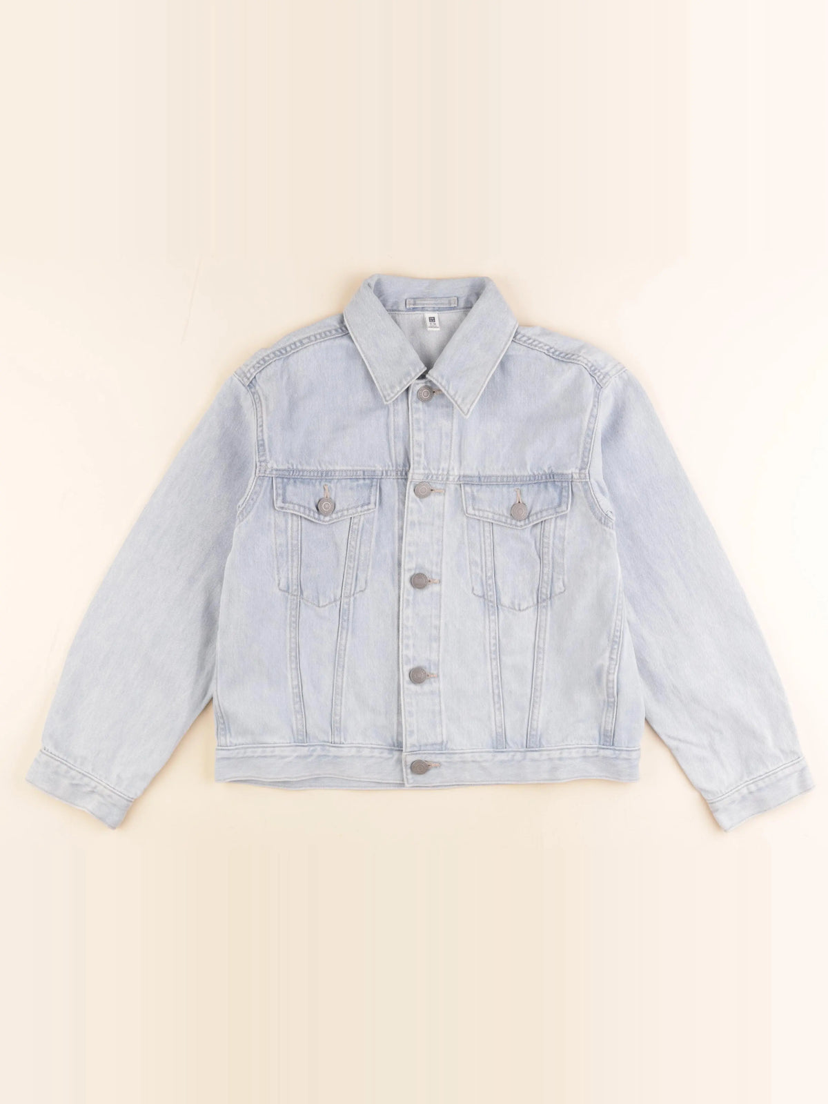 Uniqlo - veste bleu - 9/10 ans