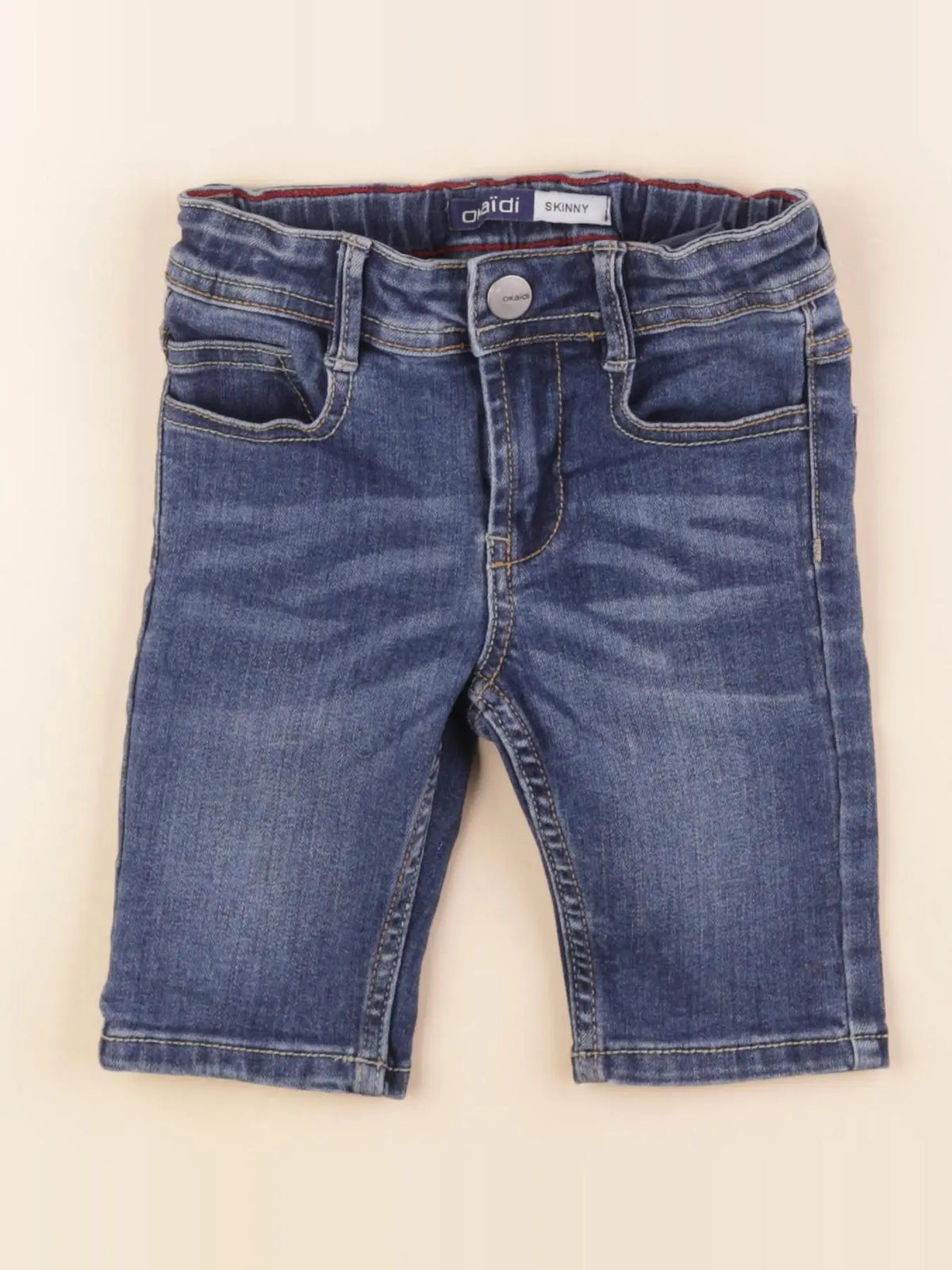 Okaidi - short bleu - 3 ans