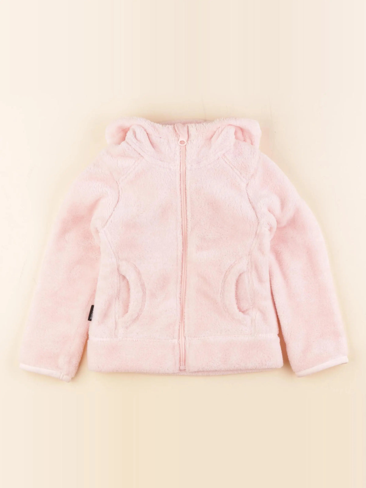 Decathlon ski - polaire rose - 2/3 ans