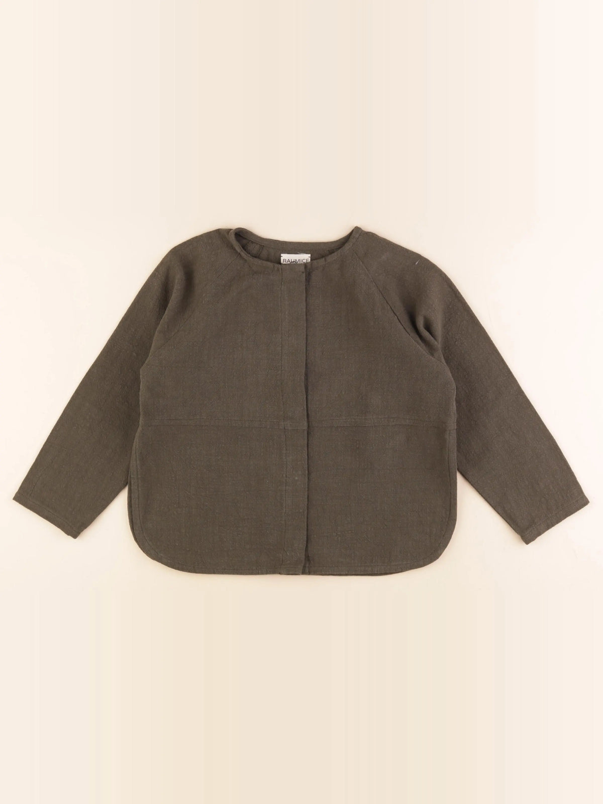 Raumice - blouse vert - 6/8 ans