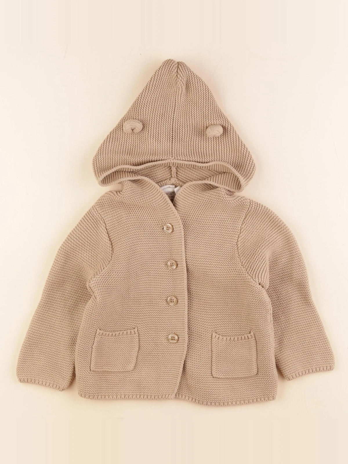 GAP - gilet marron - 18/24 mois