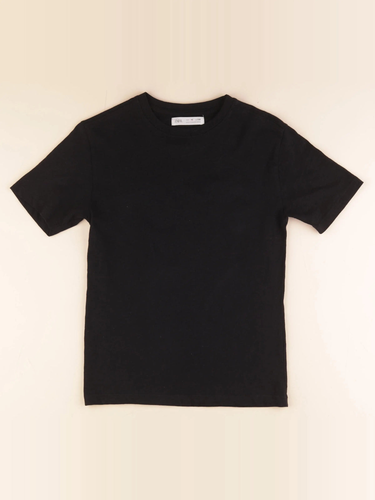 Zara - tee-shirt noir - 10 ans