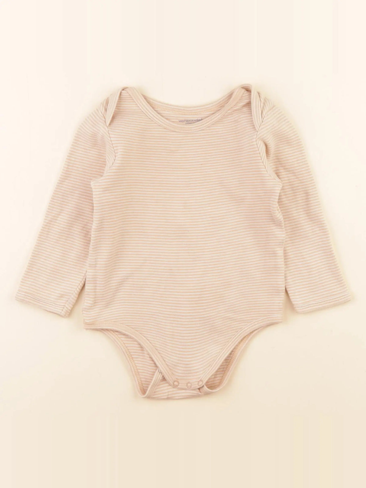 Vertbaudet - body orange - 24 mois