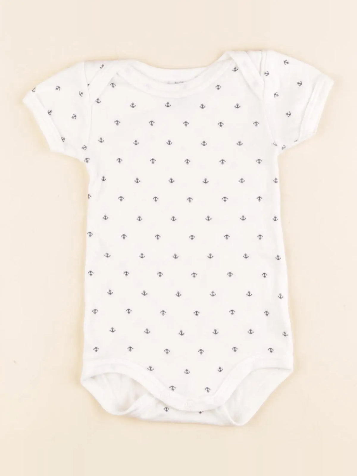 Petit Bateau - body blanc - 3 mois