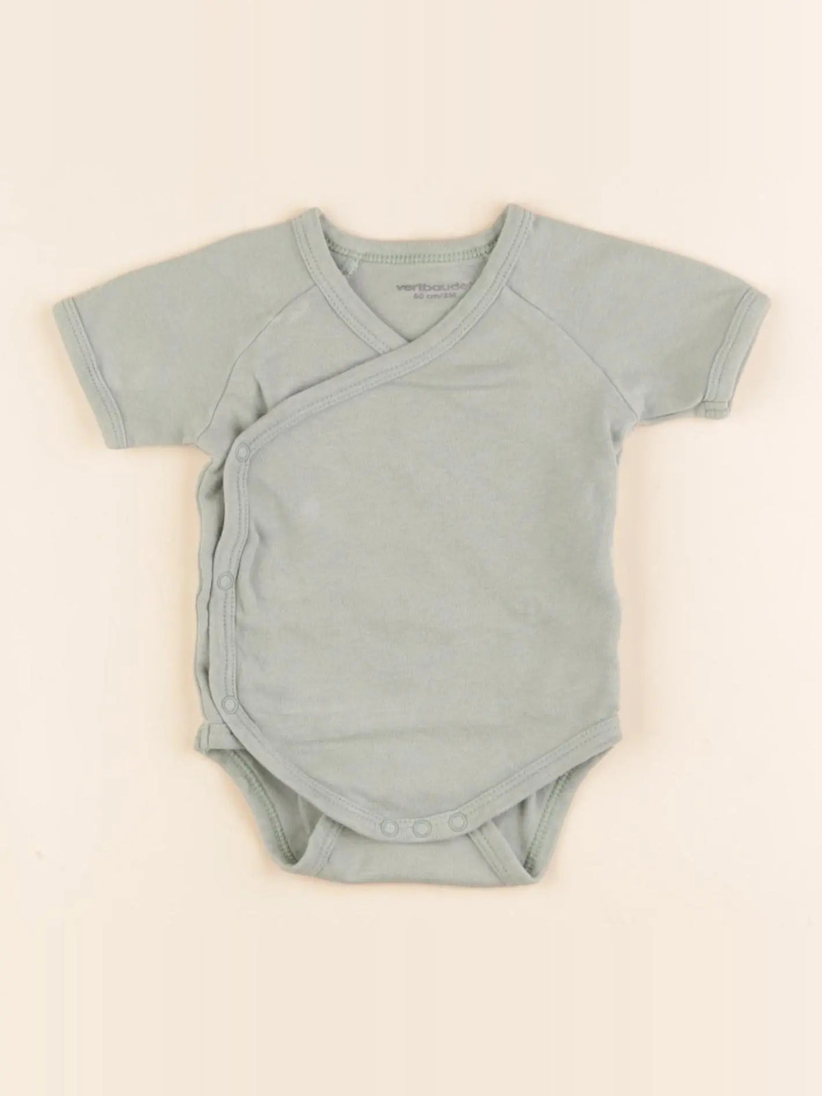 Vertbaudet - body vert - 3 mois