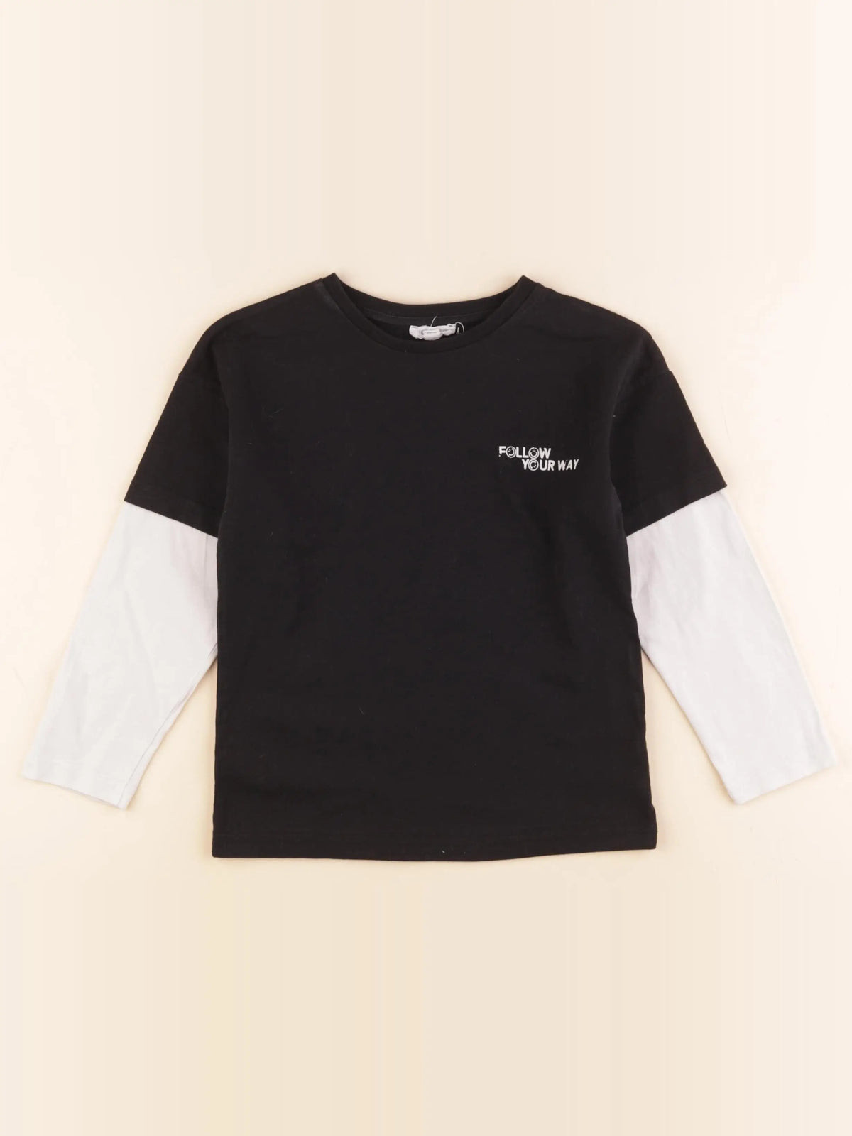 Storytelling - tee-shirt imprimé au dos blanc, noir - 6 ans
