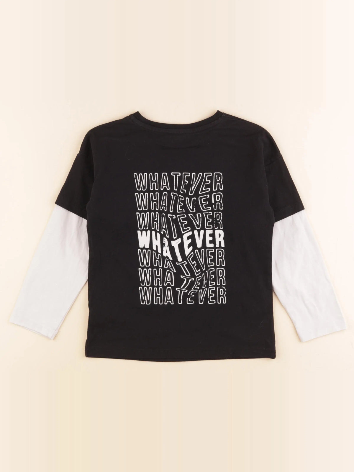 Storytelling - tee-shirt imprimé au dos blanc, noir - 6 ans