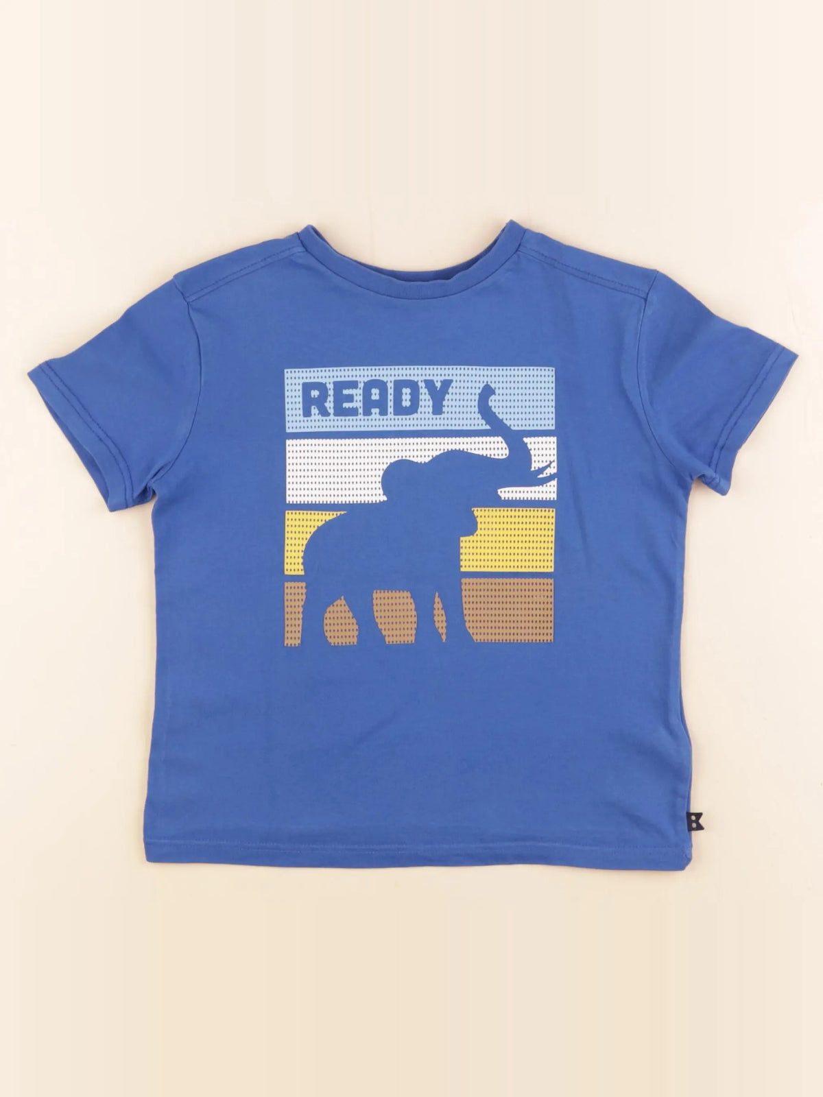 Okaidi - tee-shirt bleu - 4 ans