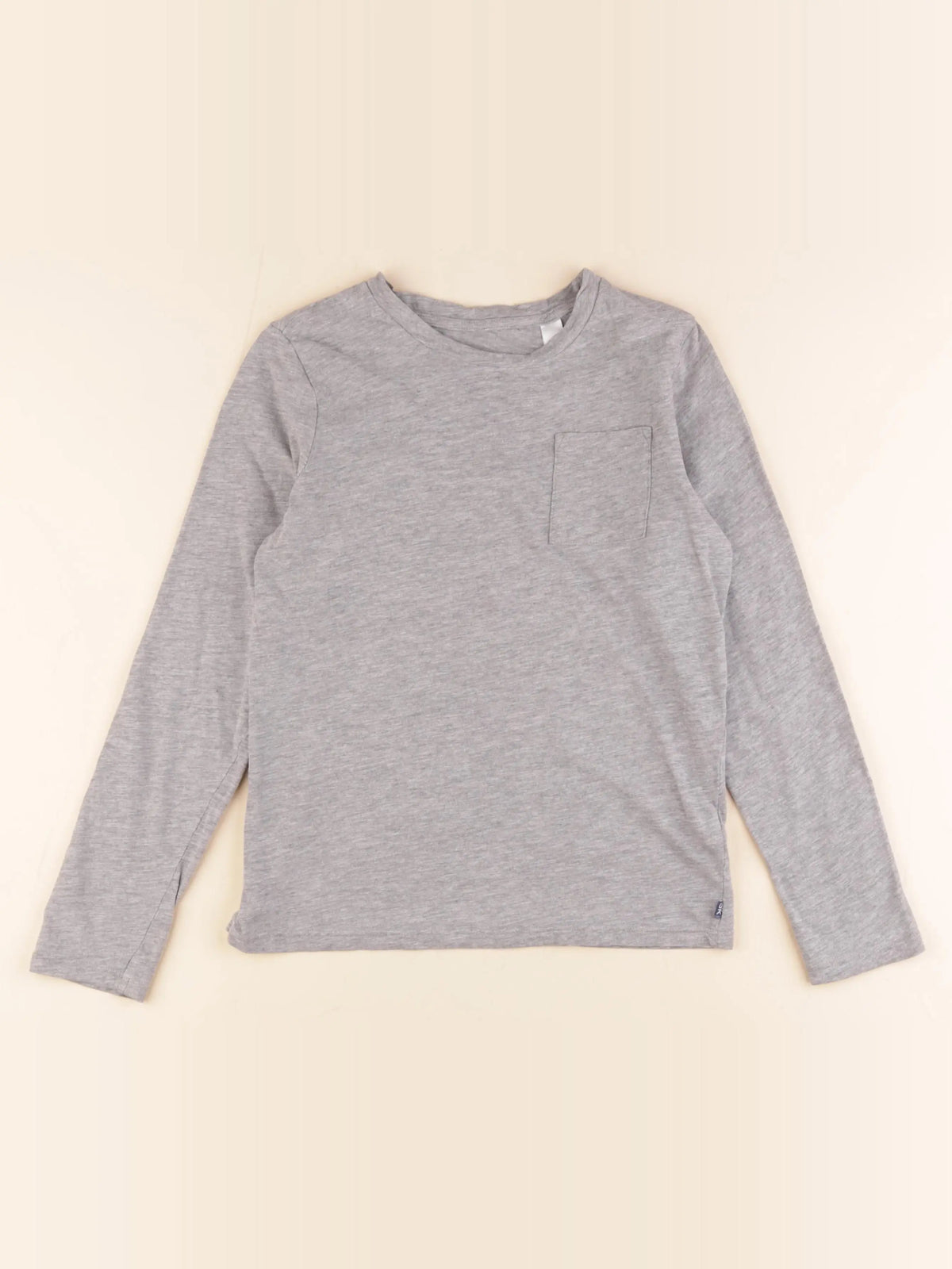 Okaidi - tee-shirt gris - 10 ans
