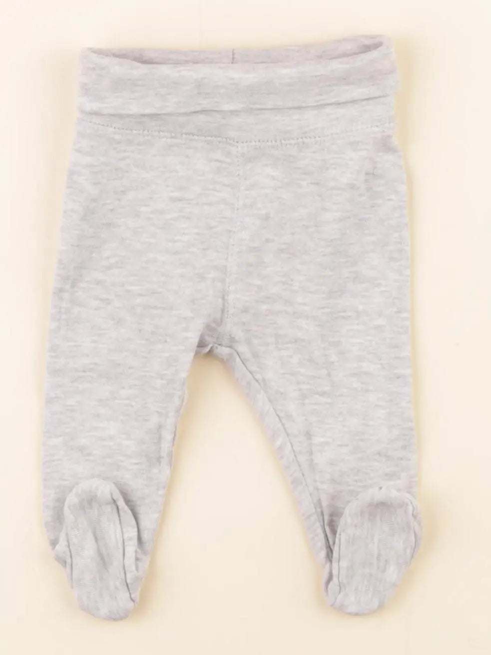 H&M - legging gris - 0/1 mois