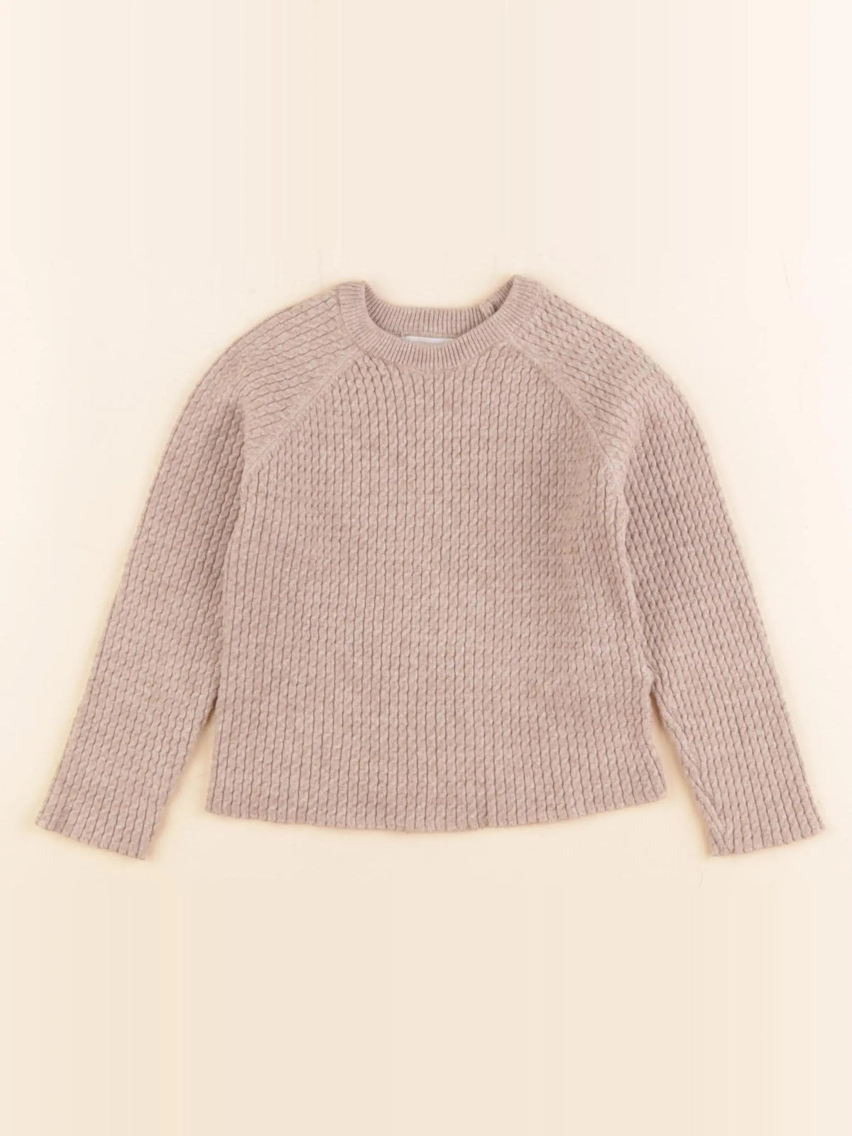 Zara - pull beige - 12/18 mois