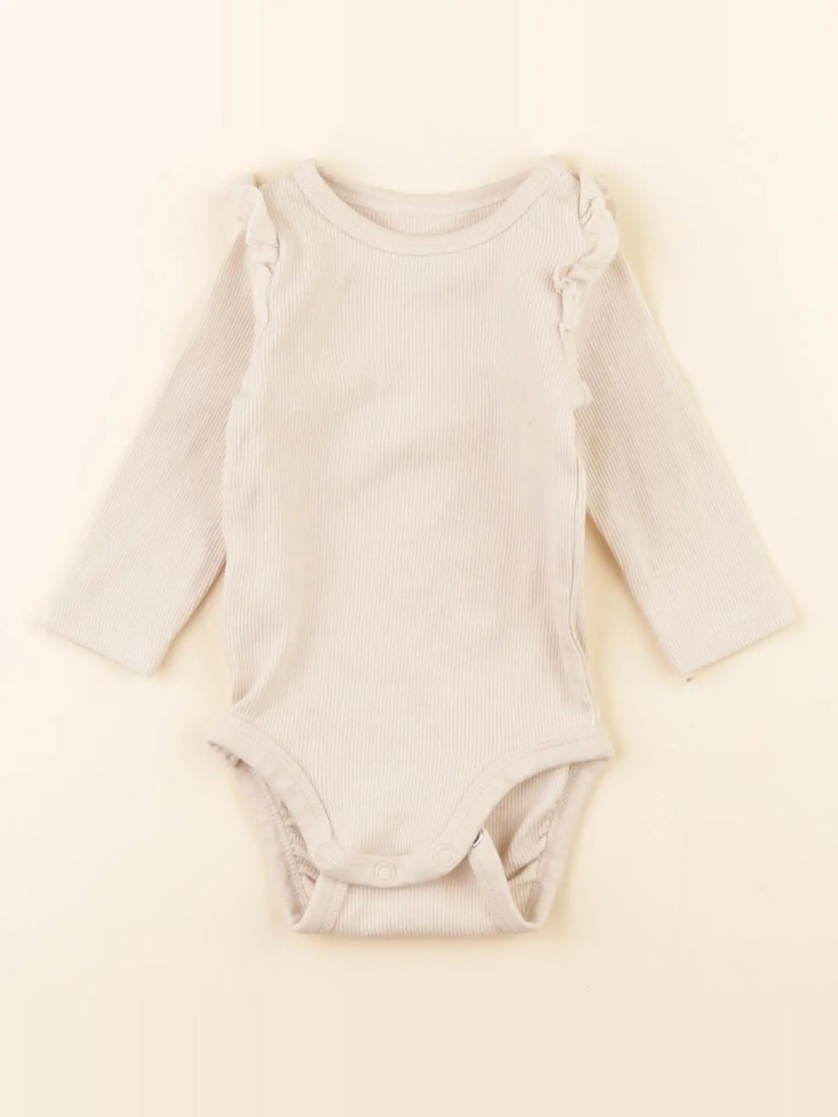 H&M - body beige - 1/2 mois