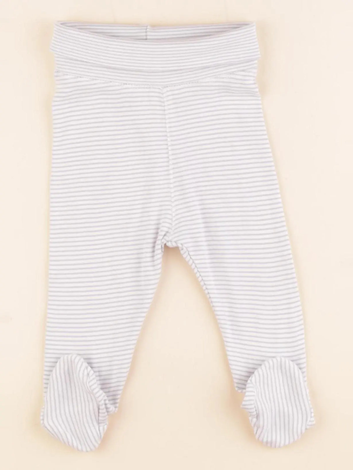 H&M - legging bleu - 2/4 mois