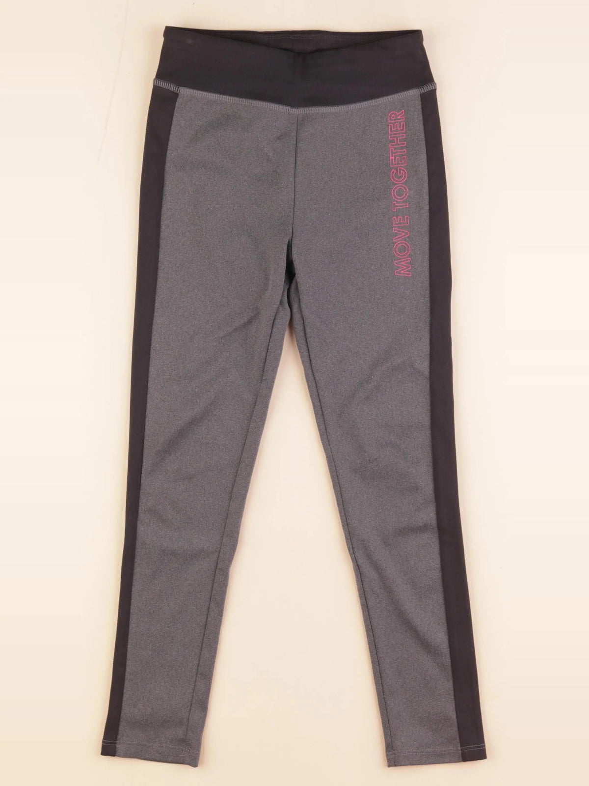 Vertbaudet - legging gris - 8 ans