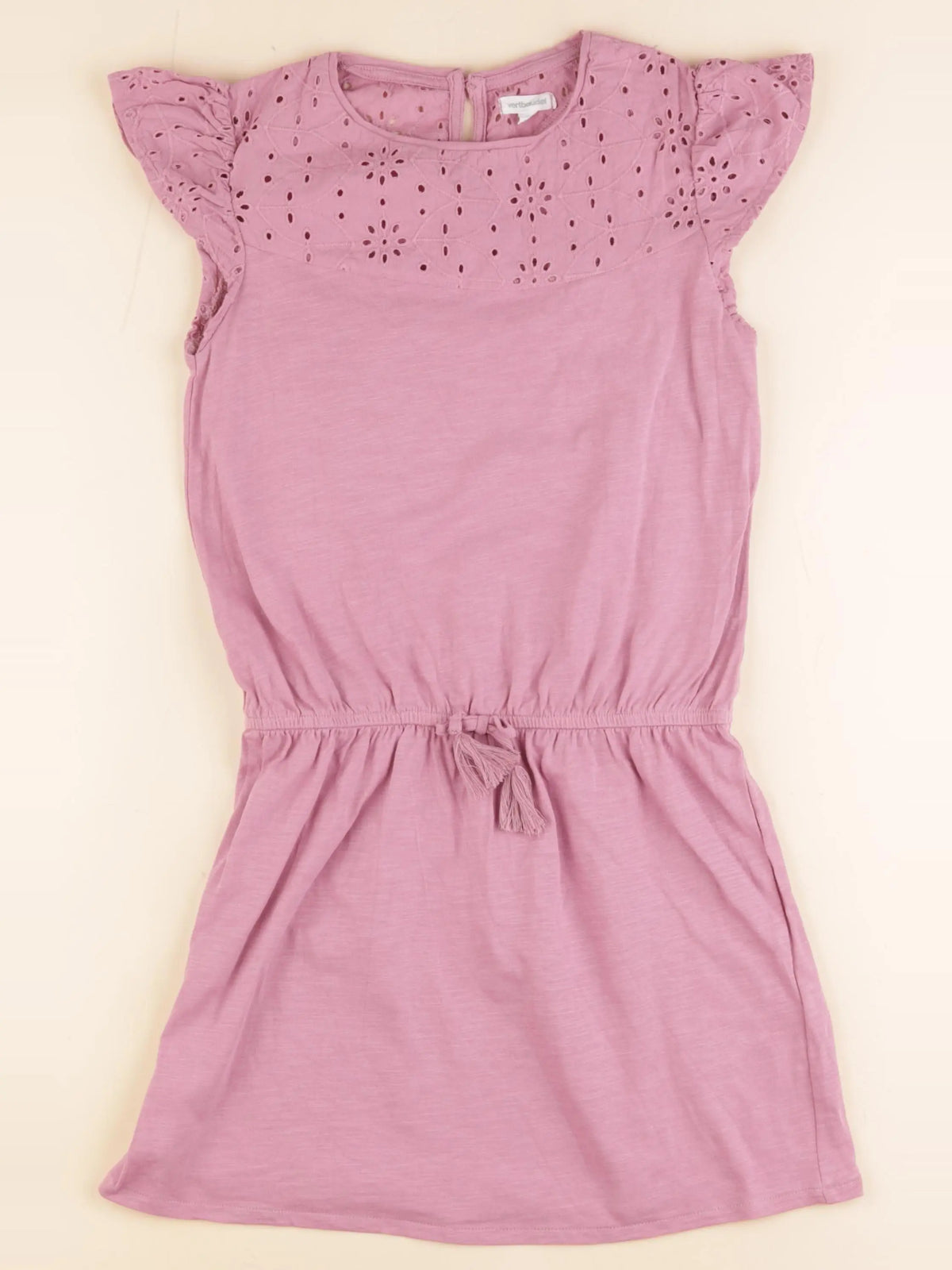 Vertbaudet - robe violet - 10 ans