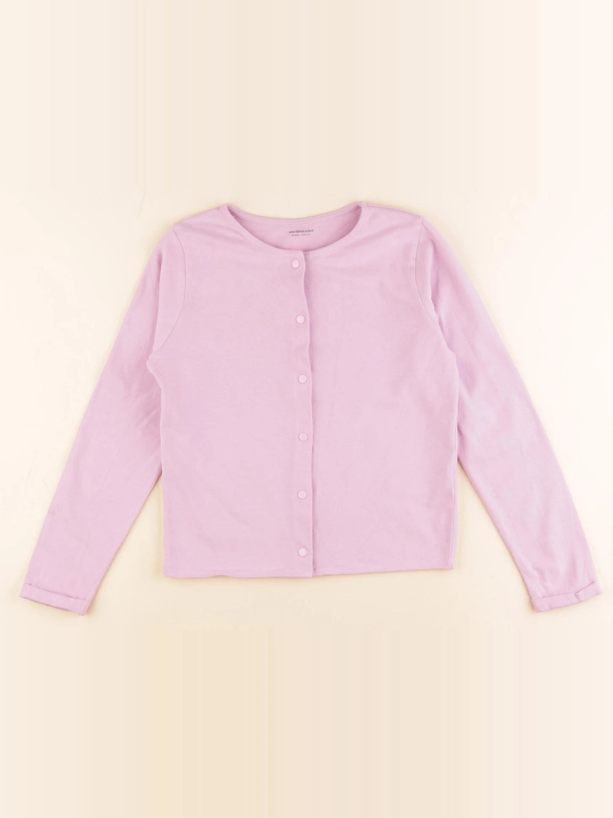 Vertbaudet - sweat rose - 9 ans