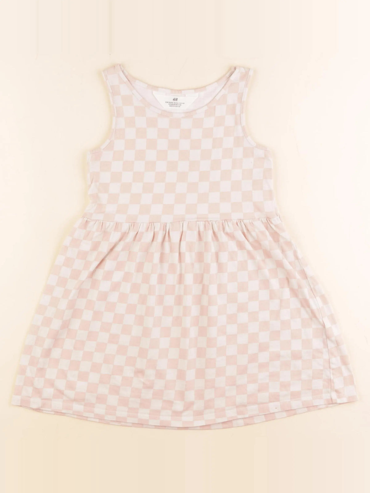H&M - robe rose - 4/6 ans