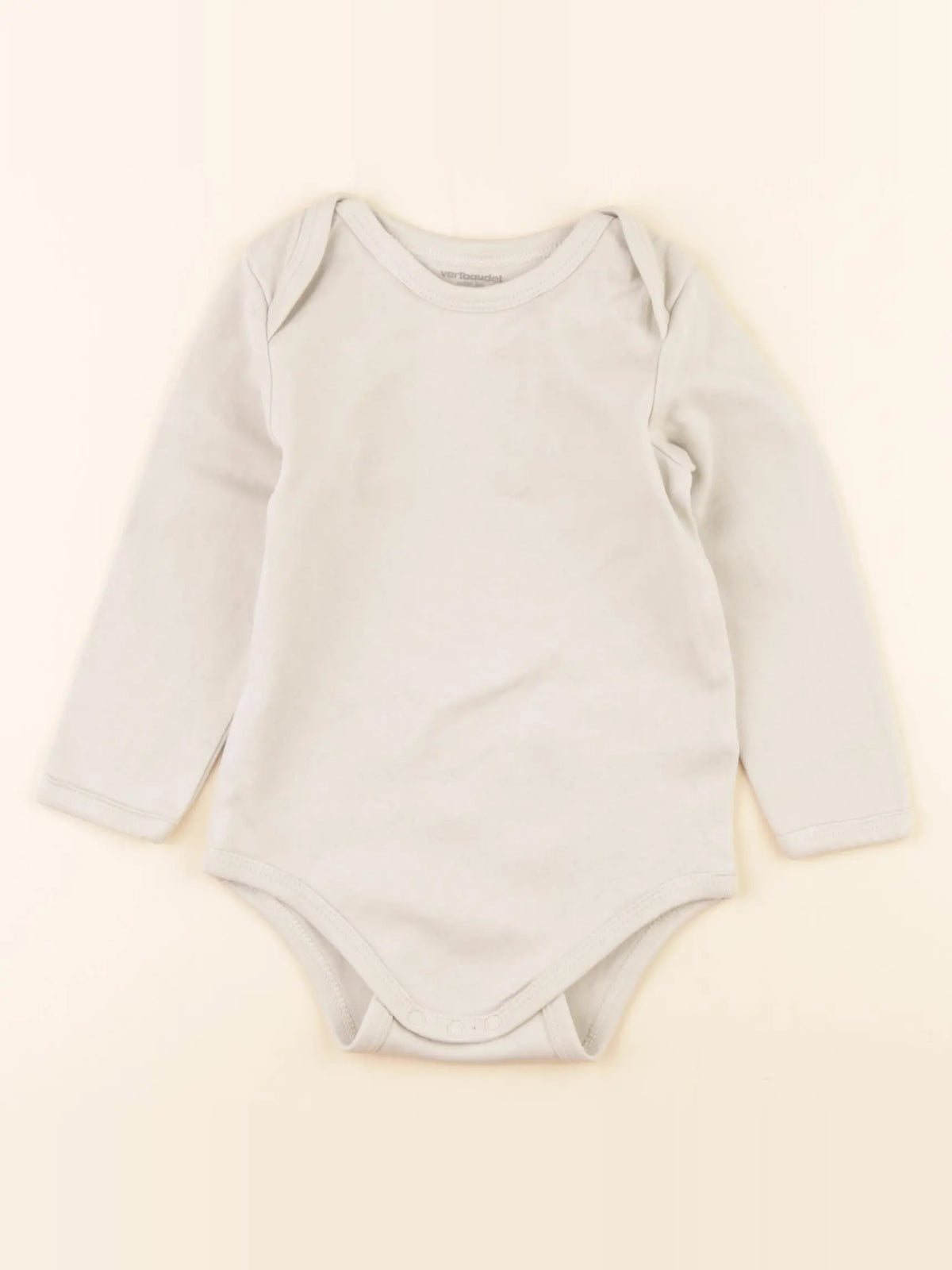 Vertbaudet - body beige - 24 mois