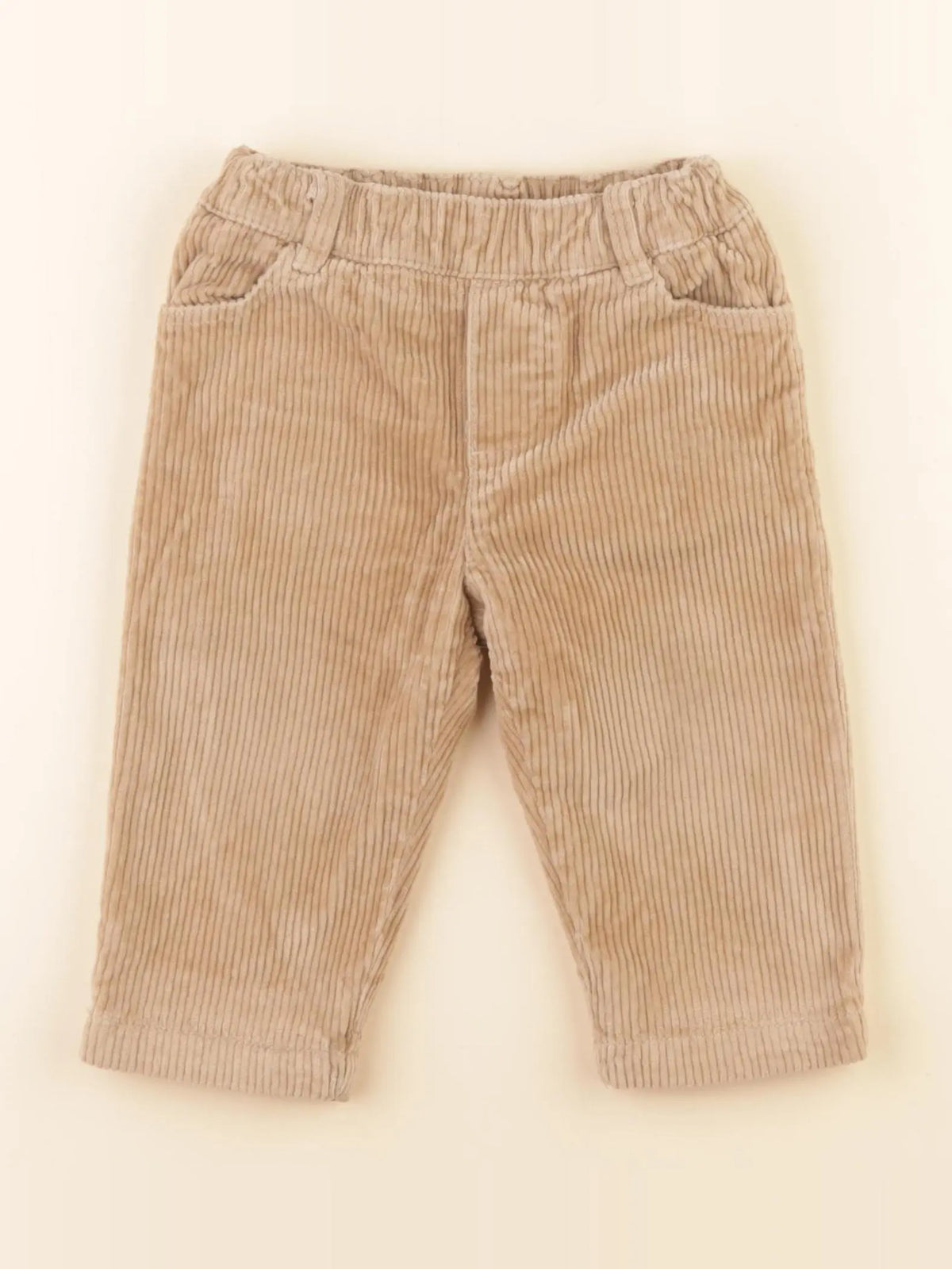 Jacadi - pantalon doublé beige - 12 mois