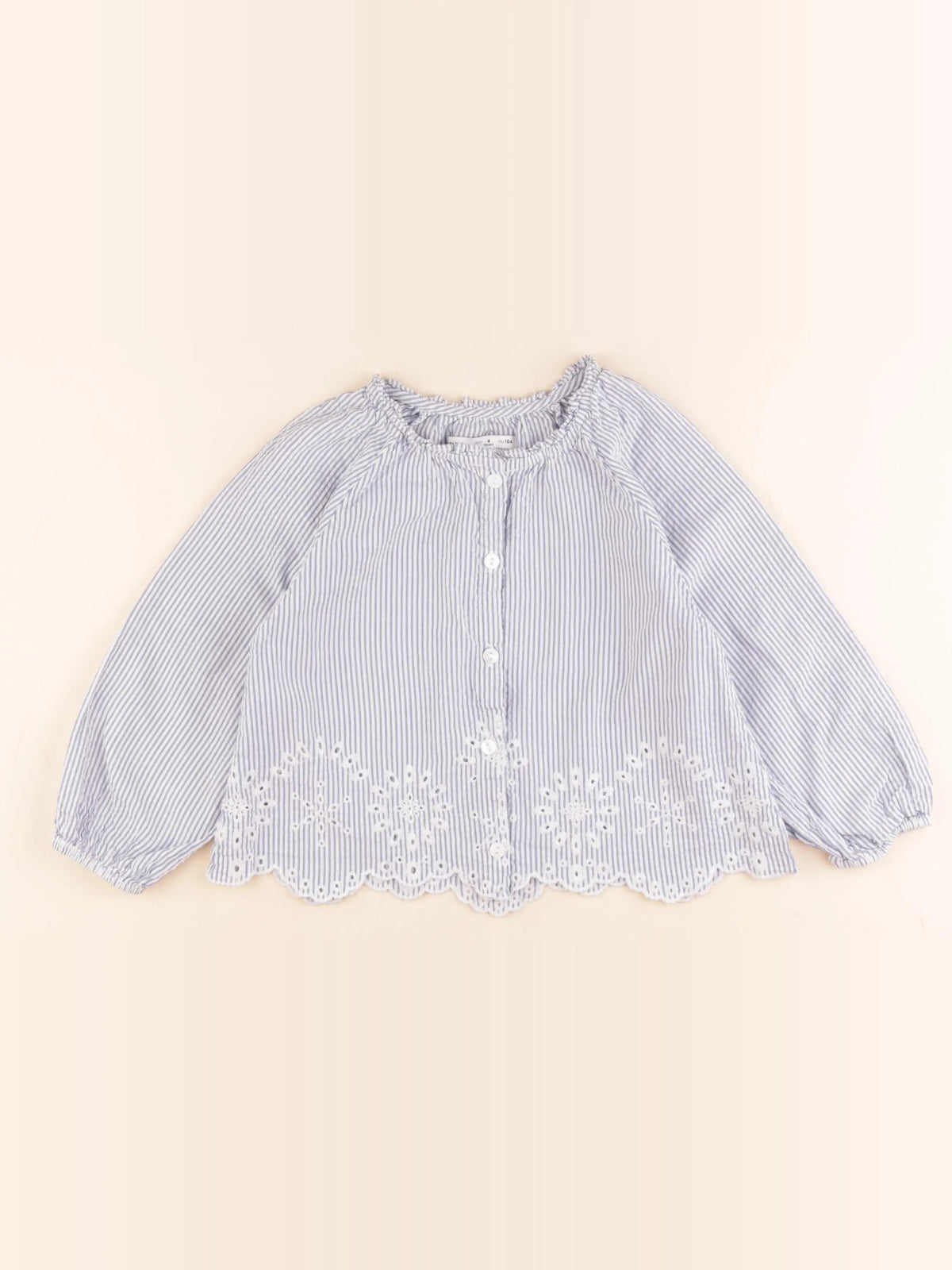 Zara - blouse bleu - 4 ans