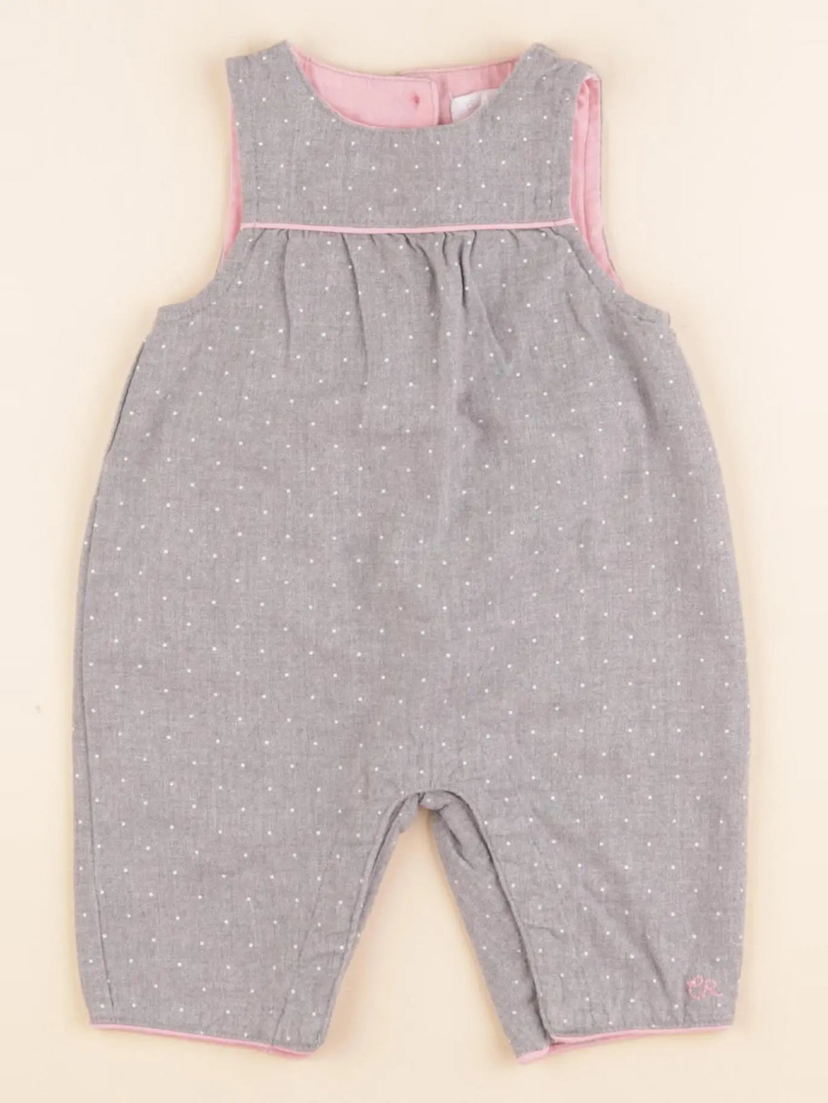 Cadet Rousselle - combinaison gris - 3 mois