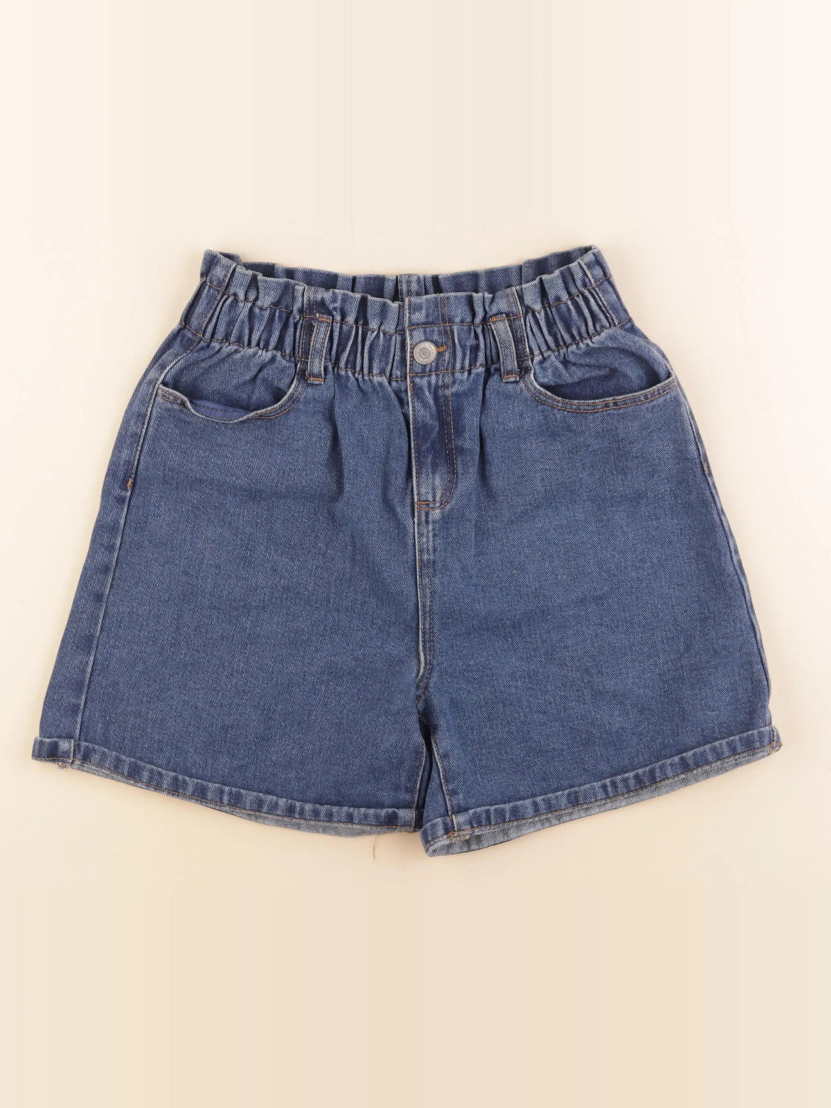 Vertbaudet - short bleu - 12 ans