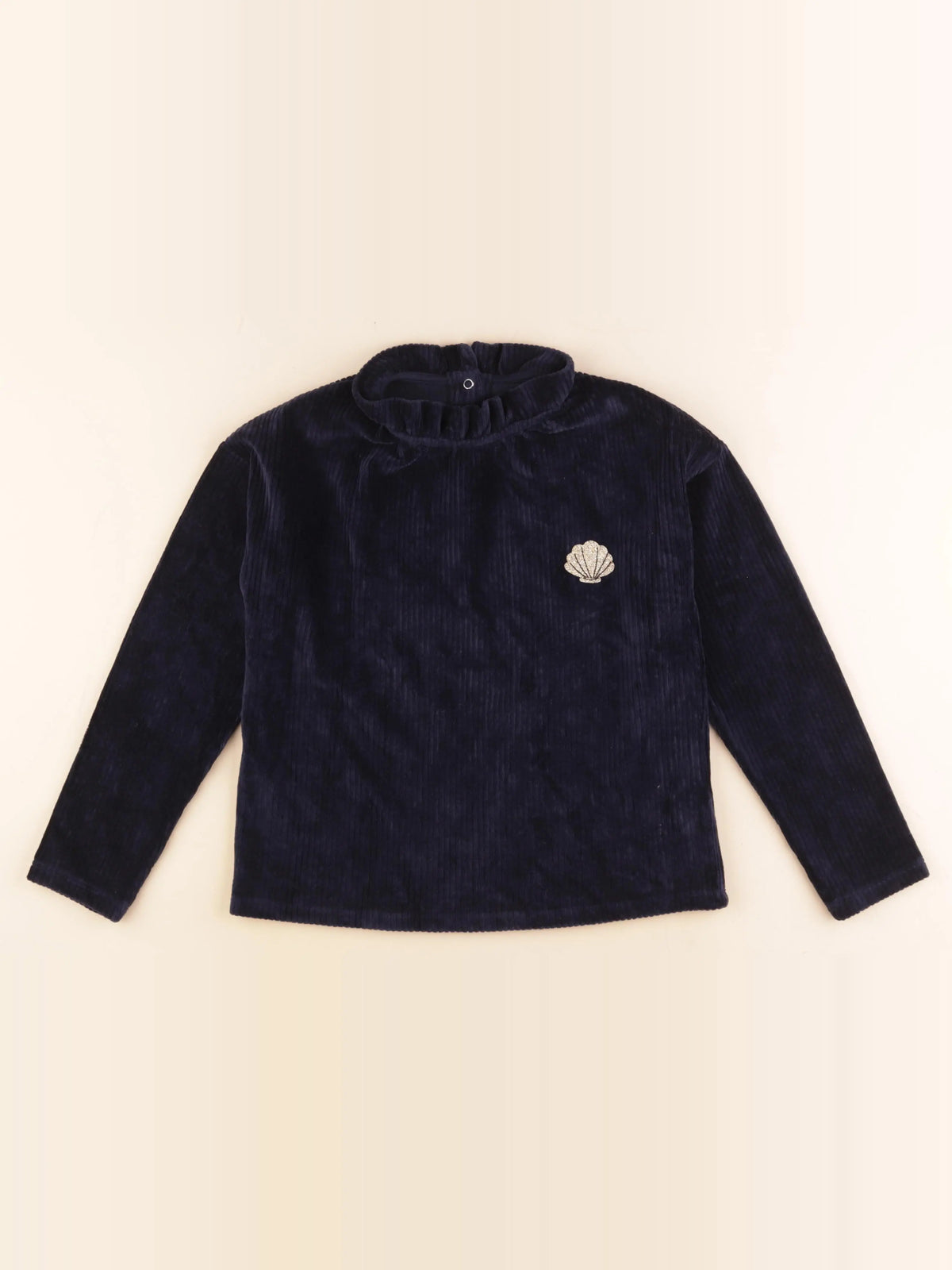 Vertbaudet - sweat bleu - 10 ans