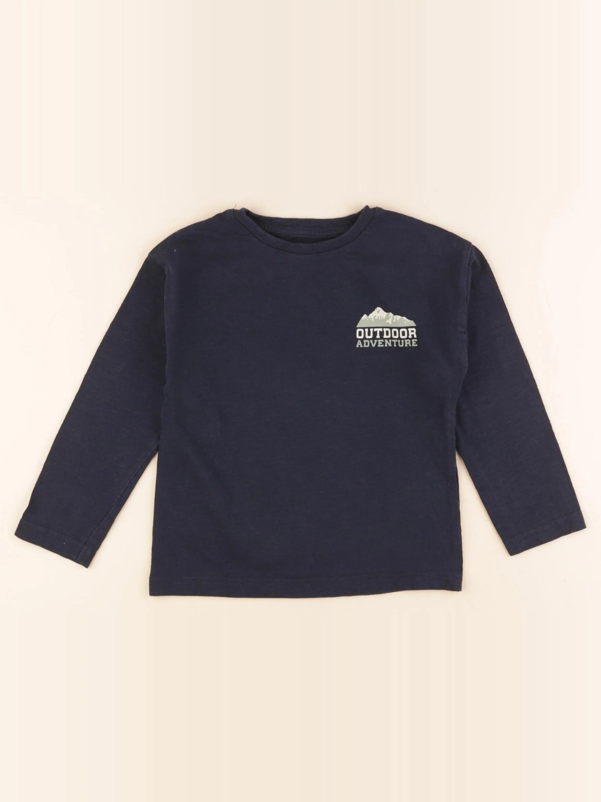 Vertbaudet - tee-shirt bleu - 5 ans