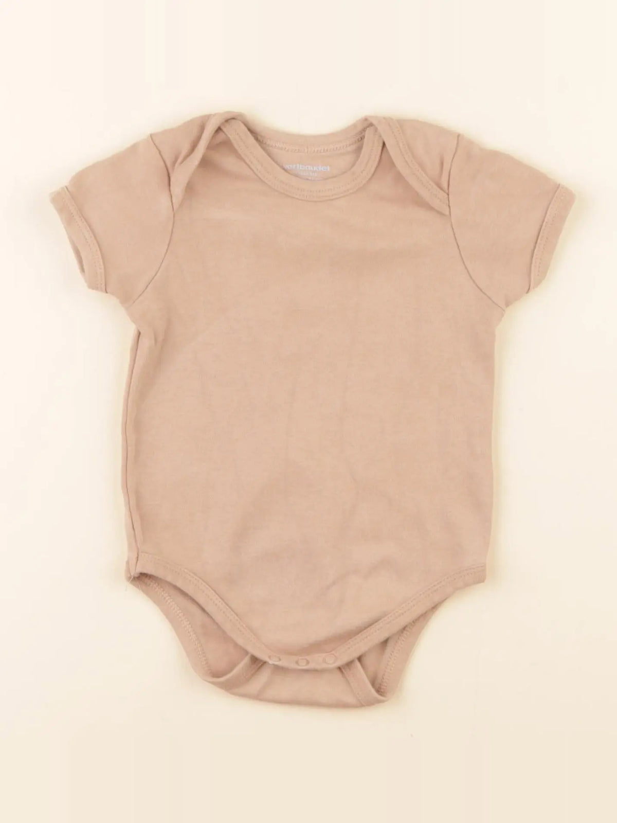 Vertbaudet - body marron - 9 mois
