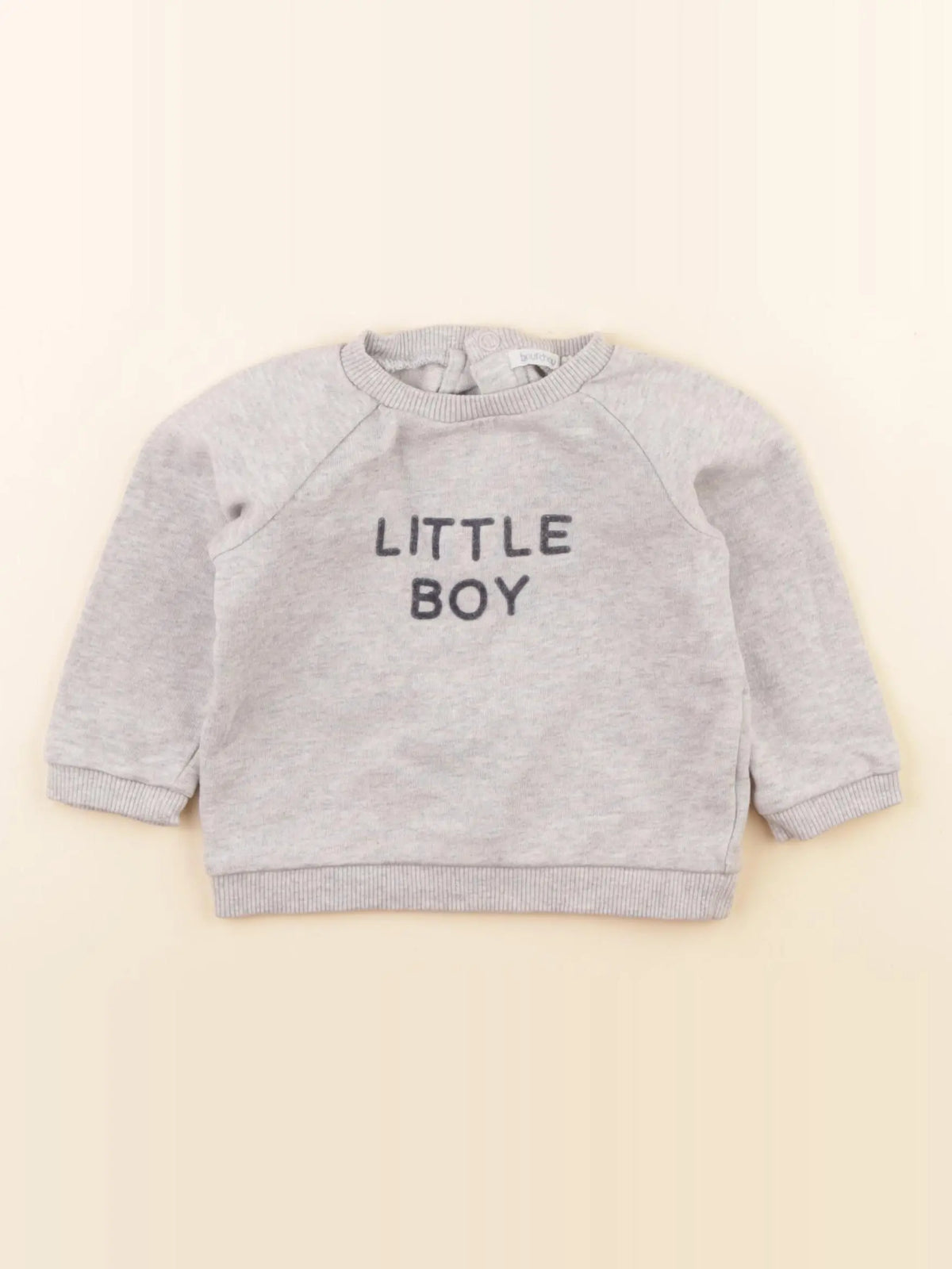 Boutchou - sweat gris - 9 mois