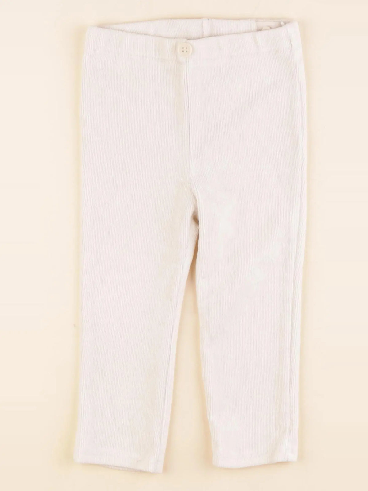 H&M - legging blanc - 12/18 mois