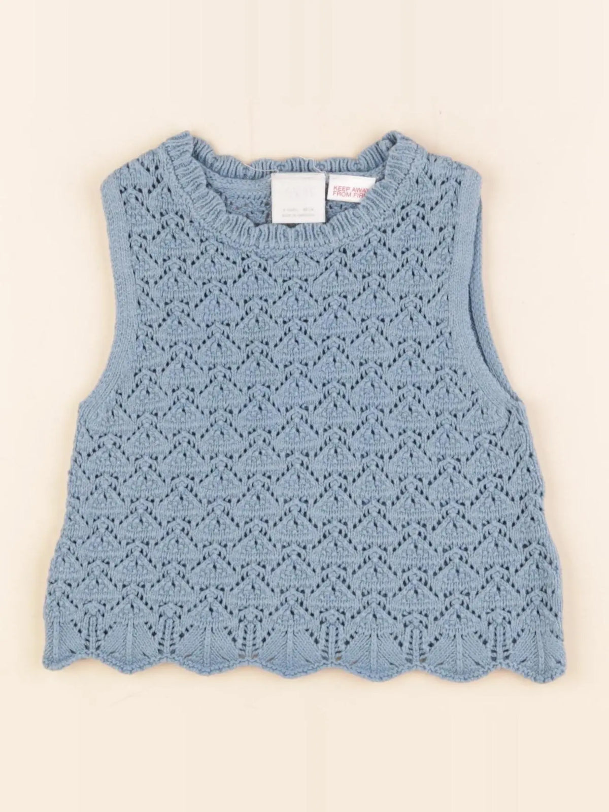 Zara - tee-shirt bleu - 2 ans