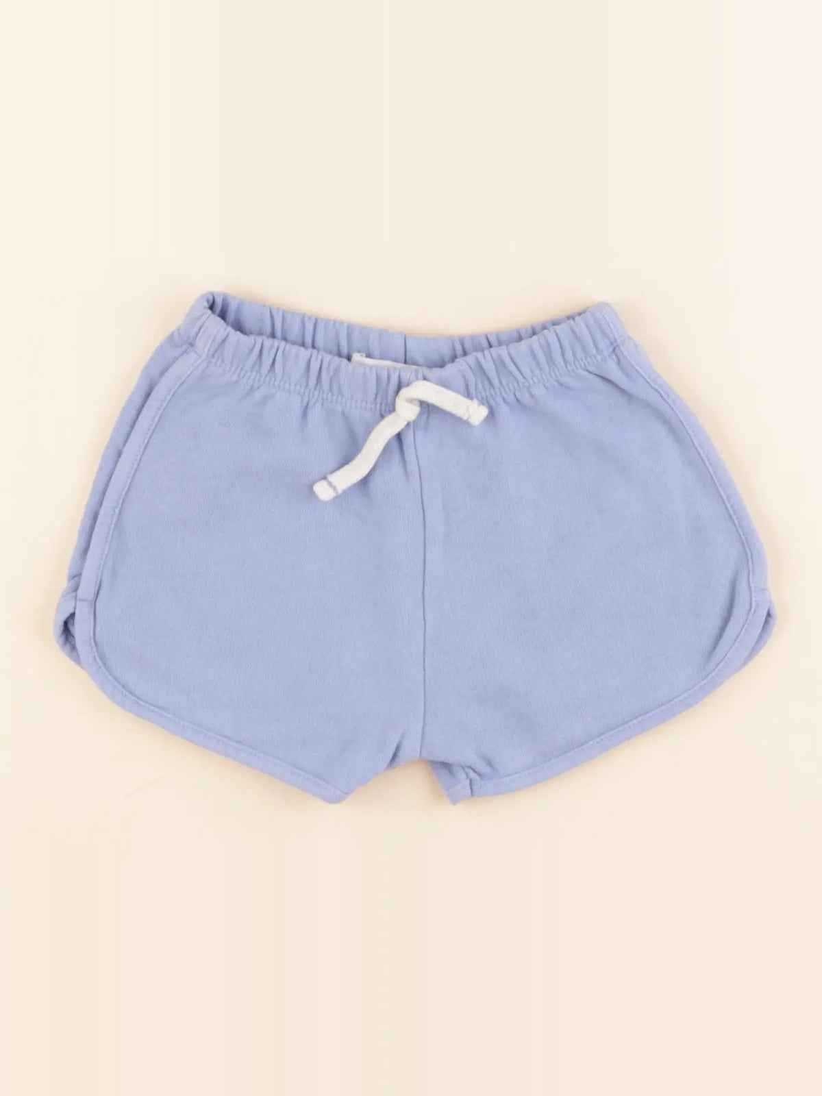 Zara - short bleu - 6/9 mois