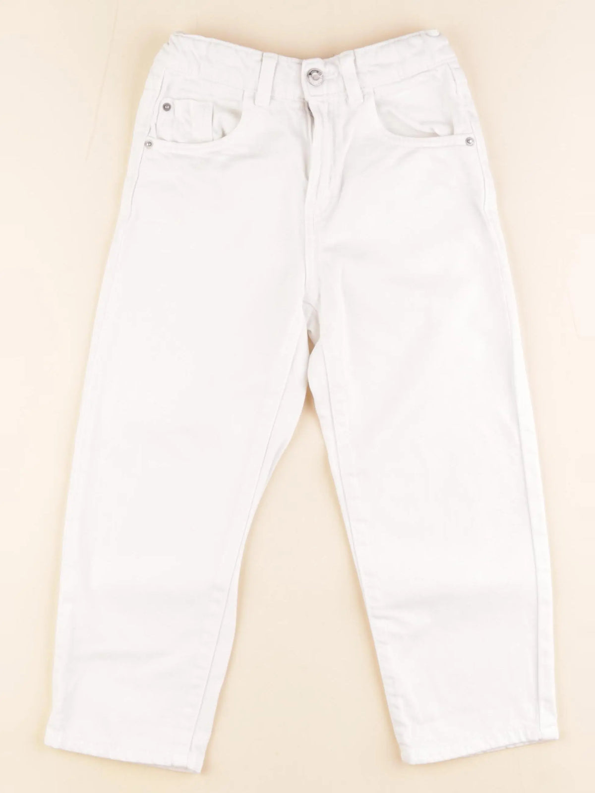 Zara - pantalon blanc - 6 ans