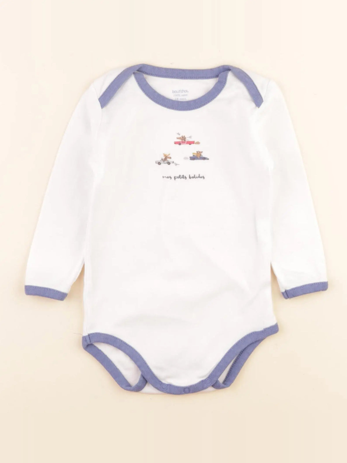 Boutchou - body blanc - 18 mois