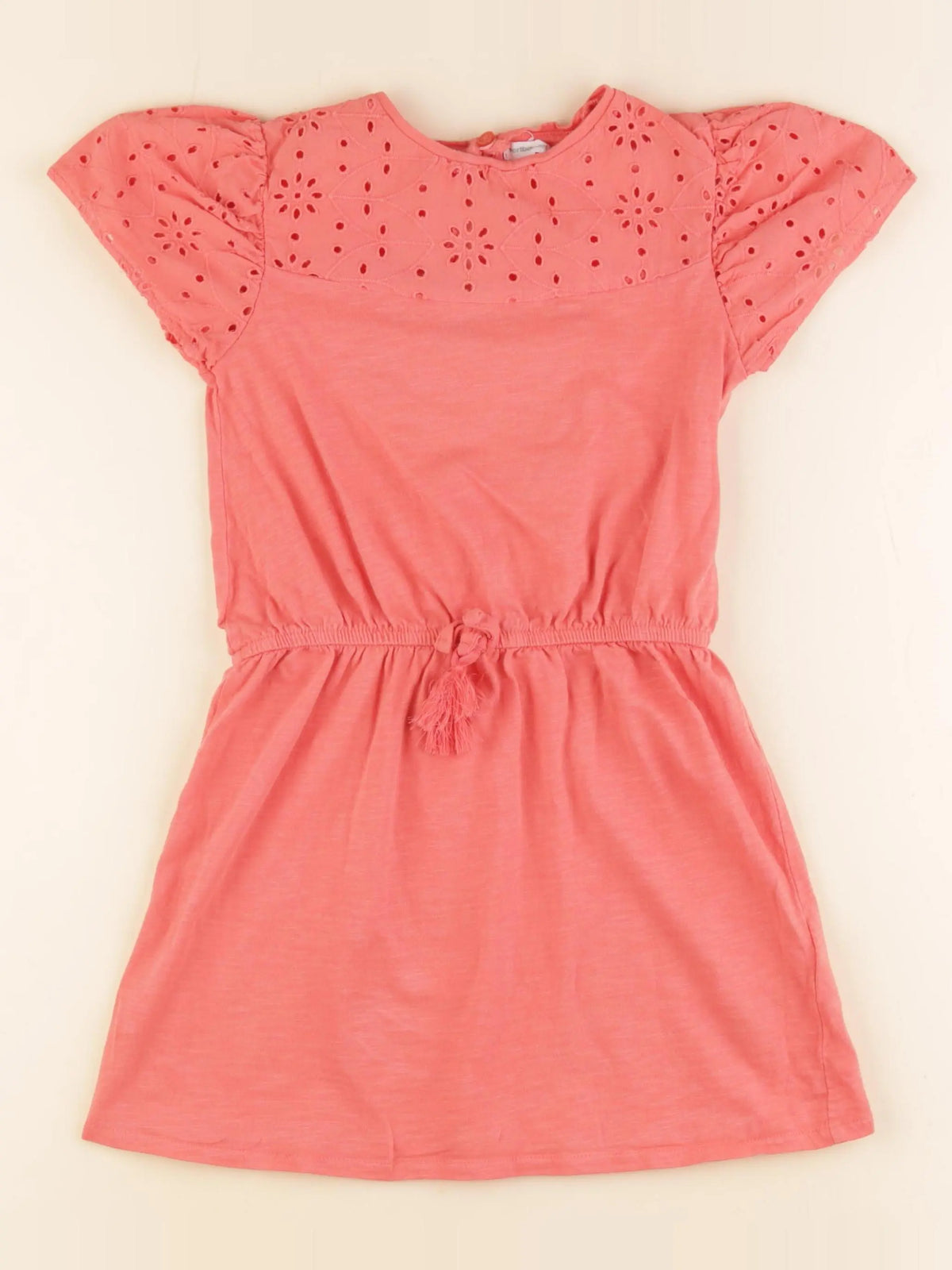 Vertbaudet - robe rose - 8 ans