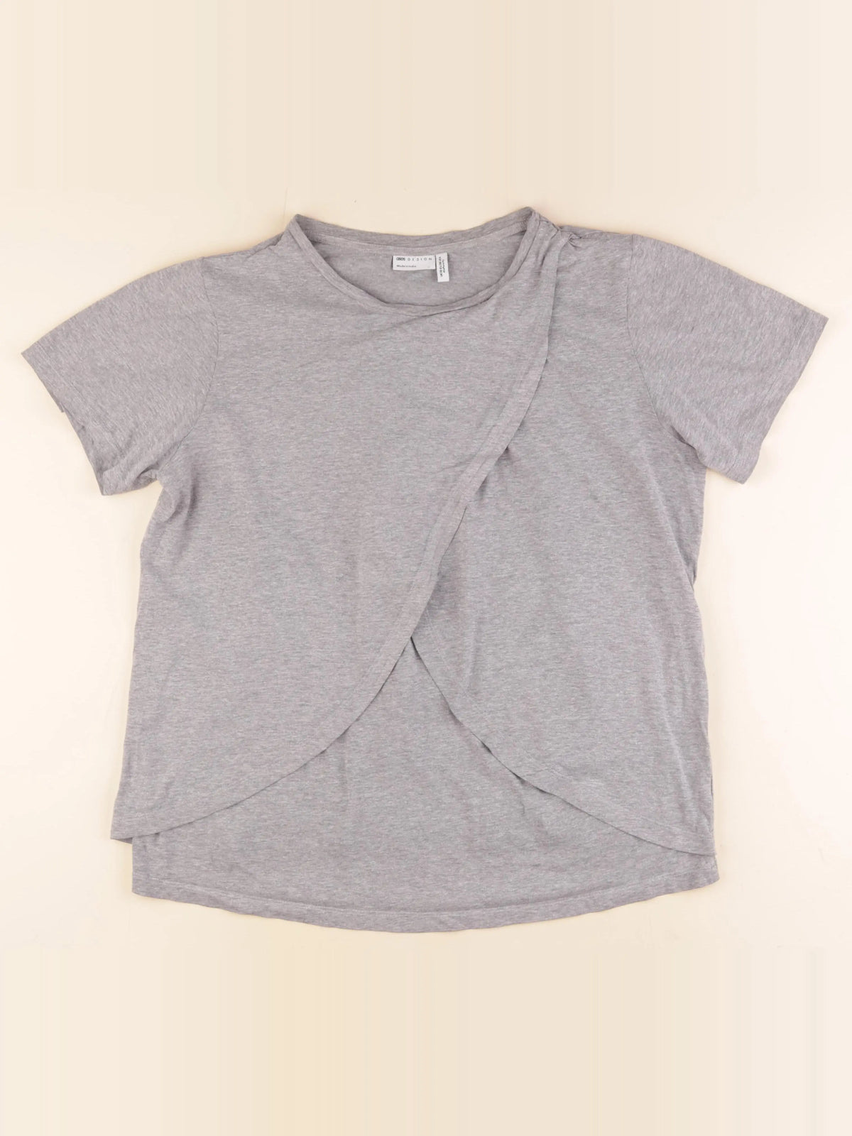 Asos - tee-shirt allaitement gris - 38