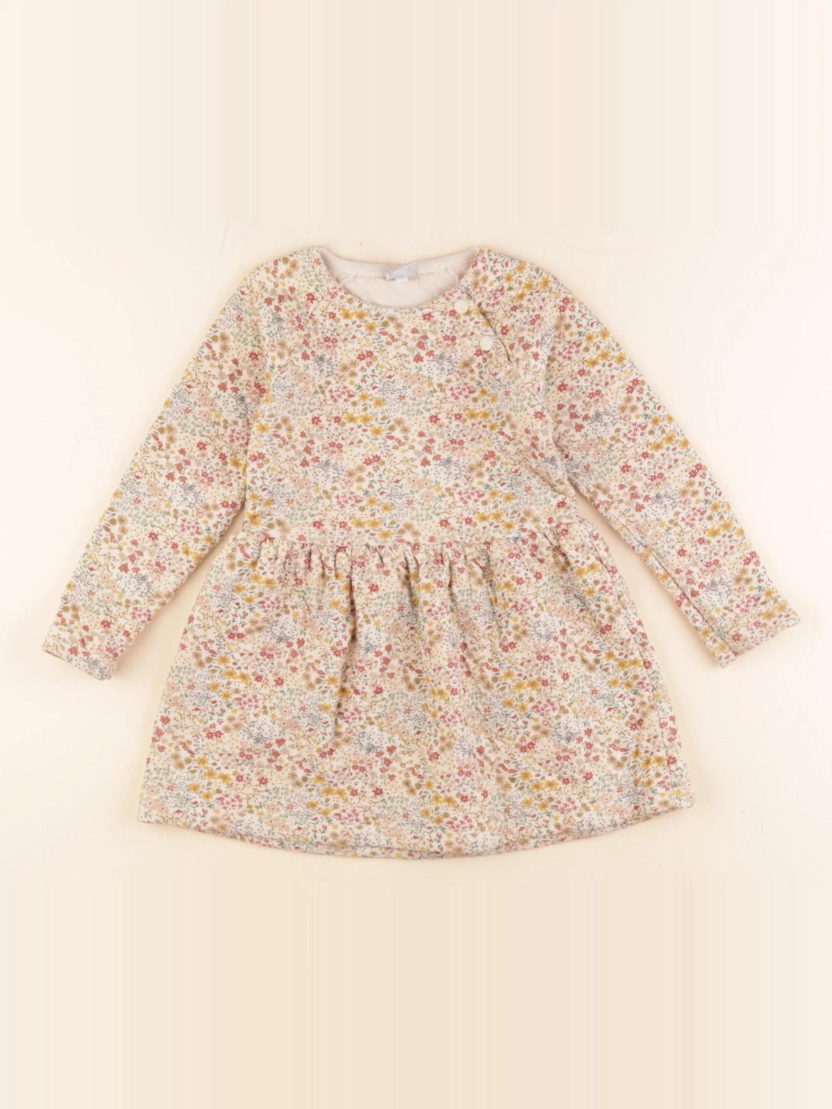 Petit Bateau - robe multicolore - 6 ans