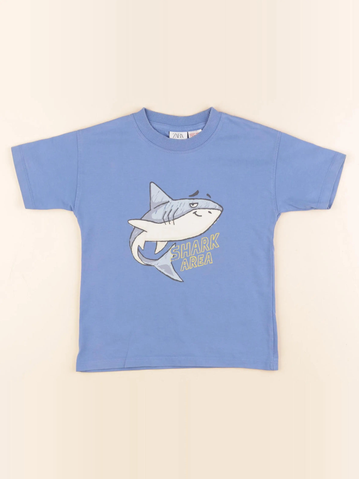 Zara - tee-shirt bleu - 4 ans