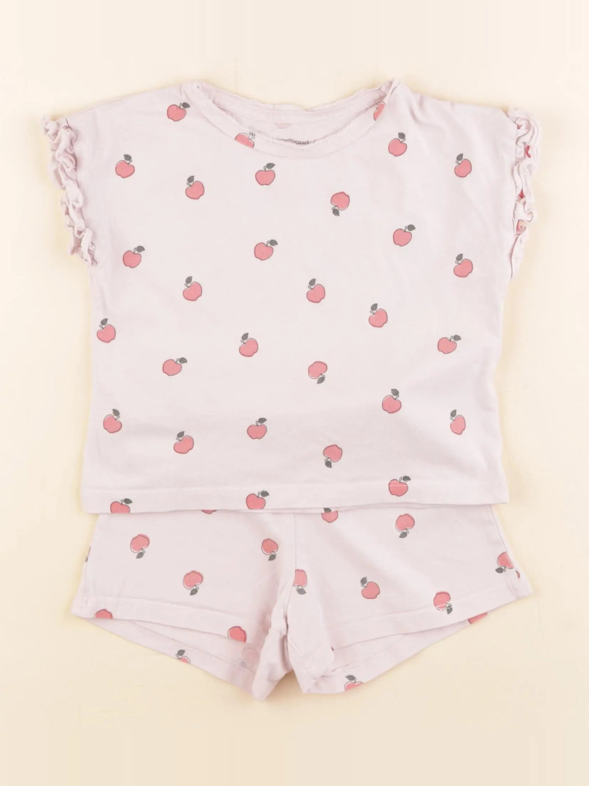 Vertbaudet - pyjama coton rose - 2 ans