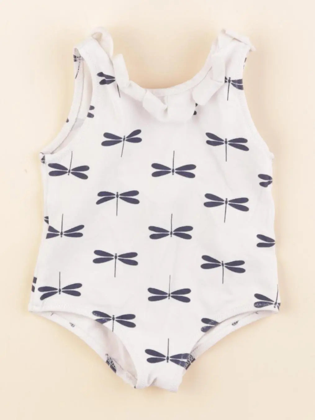 Jacadi - maillot de bain blanc, bleu - 6 mois
