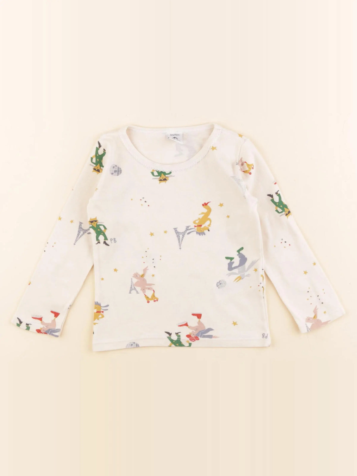 Petit Bateau - maillot de corps beige - 3 ans