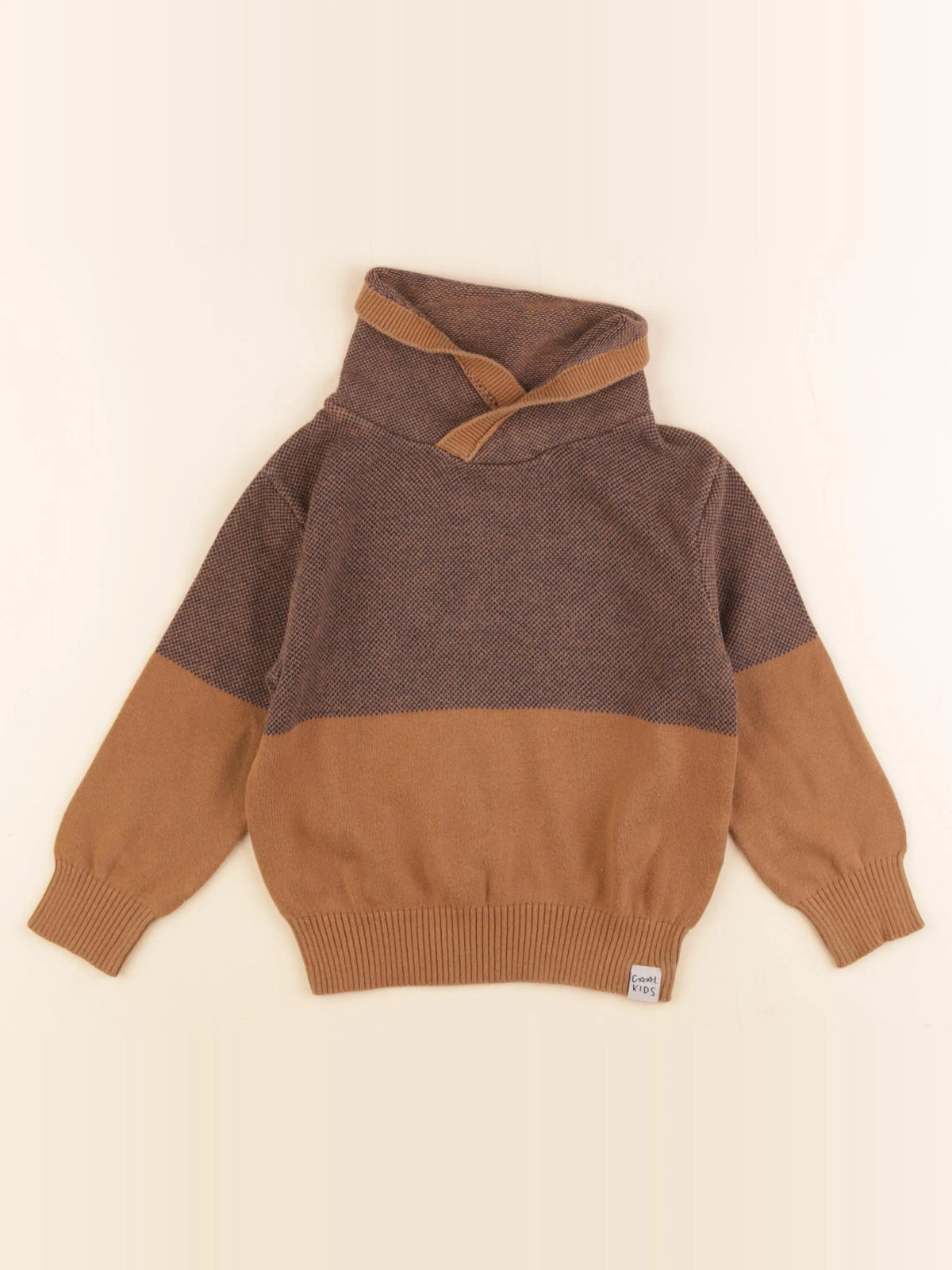 Vertbaudet - pull marron - 4 ans