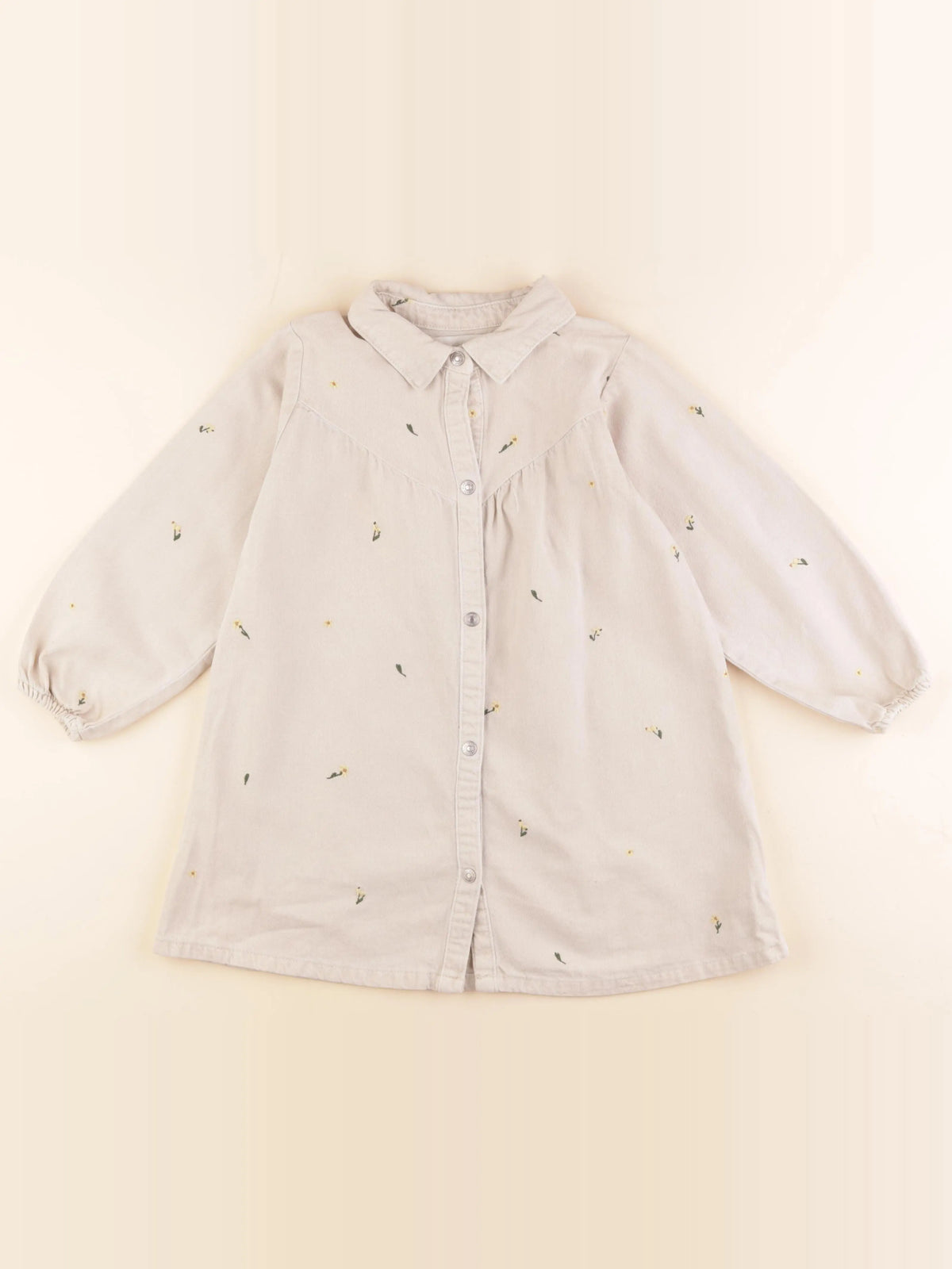 Zara - robe beige - 6 ans
