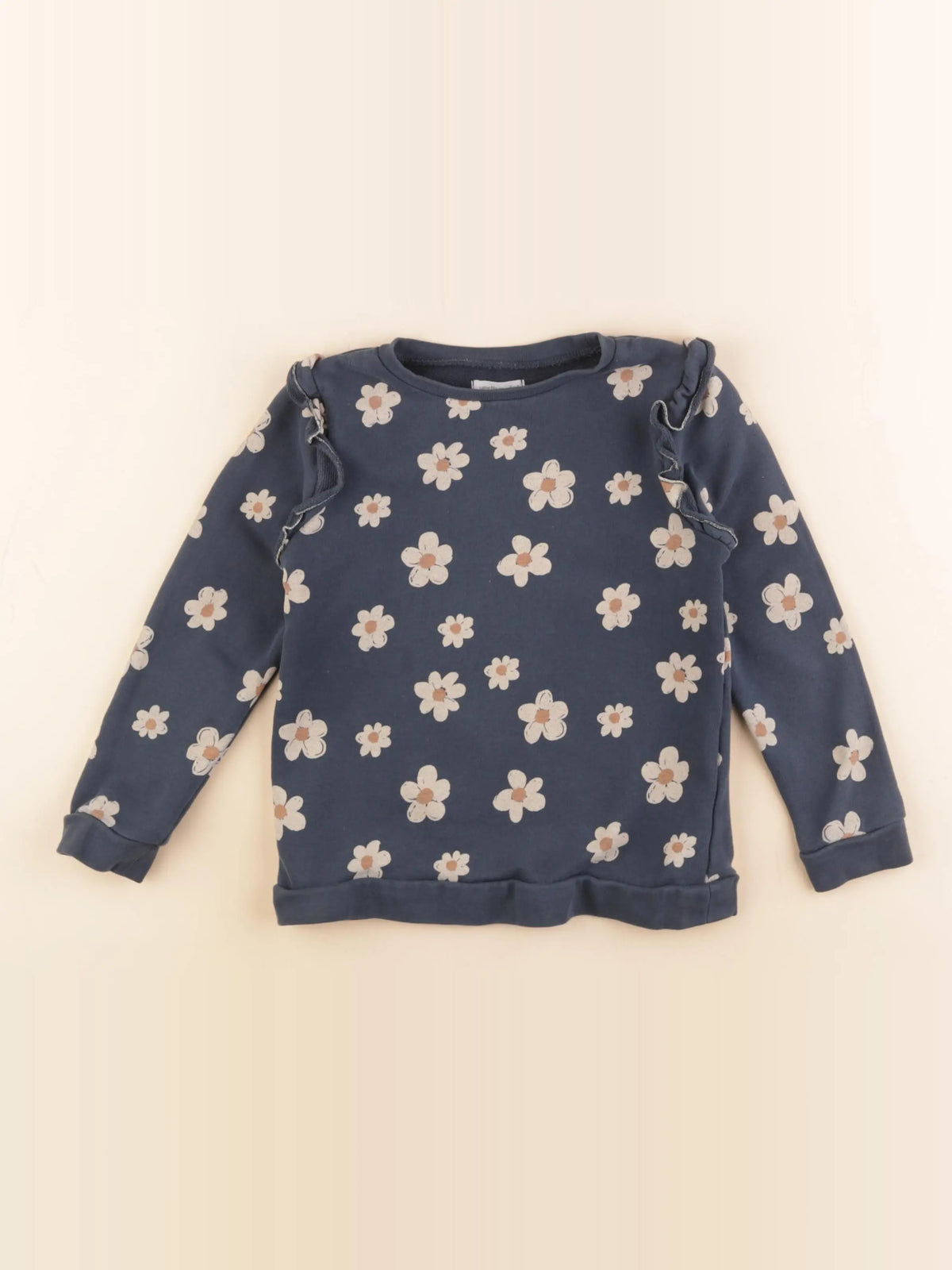 Vertbaudet - sweat bleu - 5 ans